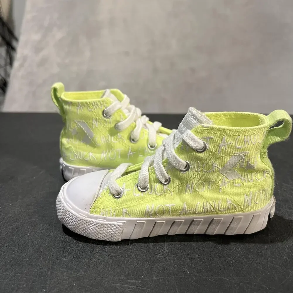 Converse Chuck Taylor Not A Chuck Shoes Toddler Size 7C Volt UNT1TL3D A05148F